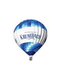 mineralwasser krumbach heißluftballon kißlegg krumbachmineralwasser Sticker