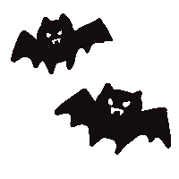 Halloween Bat Sticker