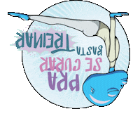 yoga et Sticker by ANA MARIA SAAD