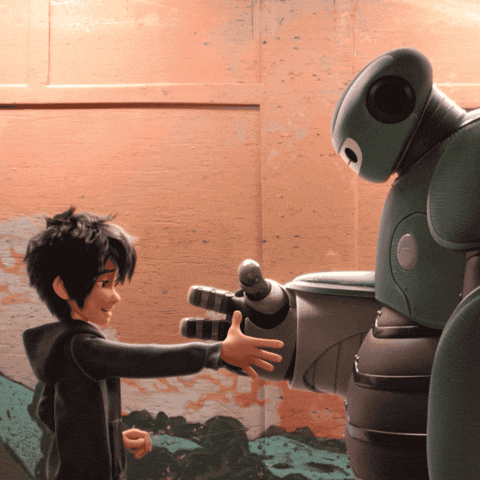 Big Hero 6 Fist Bump GIF by Freeform