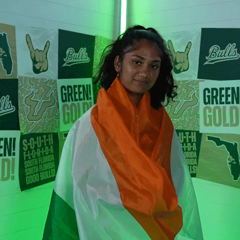 South Florida Tennis GIF by USF Athletics