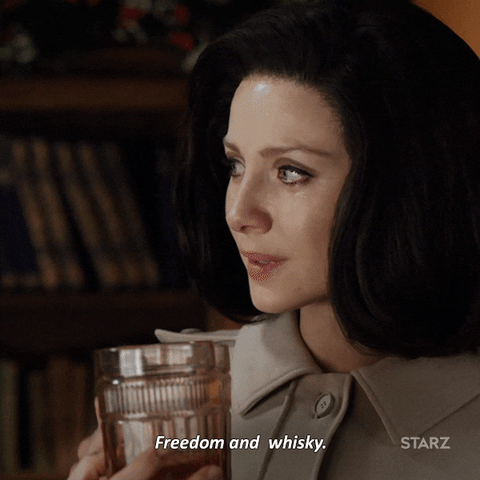 Season 3 Drinking GIF by Outlander