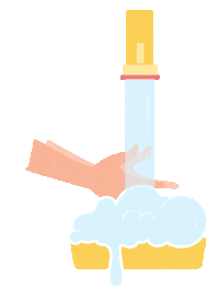 AskTeamClean bubbles hygiene handwashing askteamclean Sticker