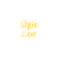 Frases Seja Luz Sticker