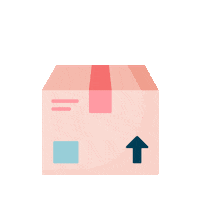 Box Unboxing Sticker by Lemon Paper Design