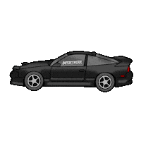Drifting Nissan Silvia Sticker by ImportWorx