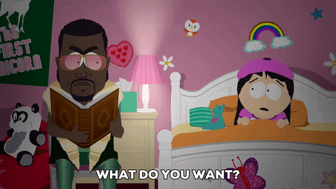shocked kanye west GIF by South Park 