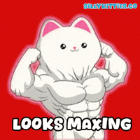 Gym Muscle GIF by Silly Kitties