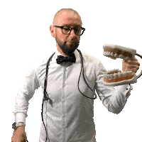 Dentist Tooth Sticker by girardent