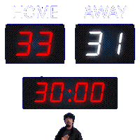 31 Away Sticker