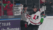 Happy Team Canada GIF by International Ice Hockey Federation