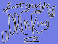 illustration drinking GIF by ola szmida