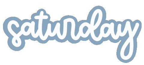 Week Saturday Sticker