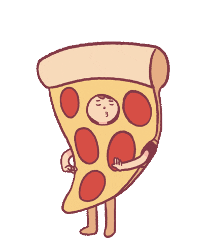 goodpizzagame giphyupload dance pizza pepperoni Sticker