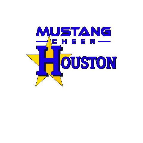 Cheerleading Sticker by Mustang Cheer
