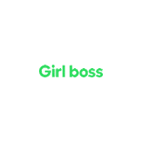 Girl Boss Sticker by Curio