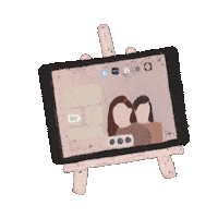 Girl Smile Sticker