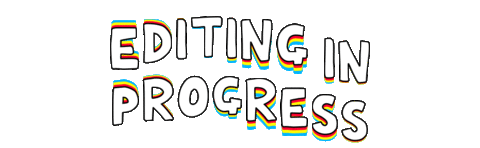 jenniehawkes giphyupload video progress work in progress Sticker