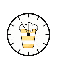 Beer Clock Sticker by weekend beers