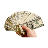 Make It Rain Money Sticker by imoji
