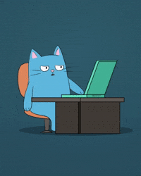 Tired Cat GIF by MESA My Emotional Support Animal