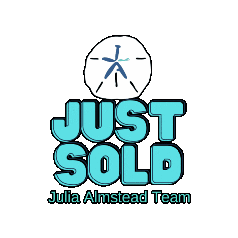 Justsold Sticker by Julia Almstead Team