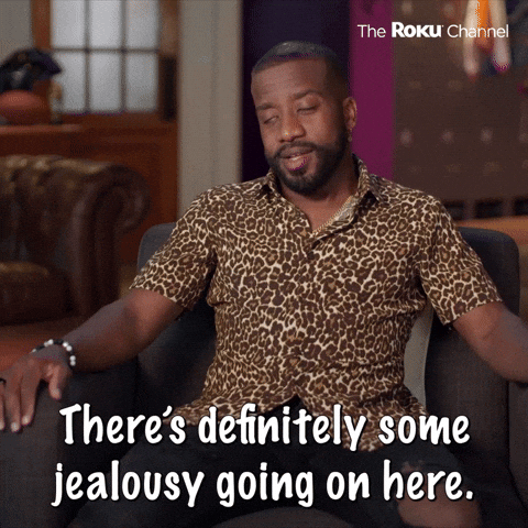 Jealousy GIF by The Roku Channel Find Share on GIPHY