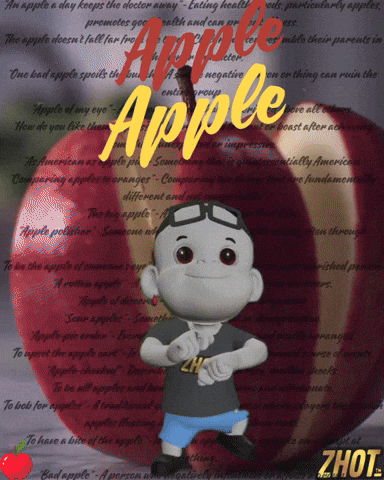 Apple Pie GIF by Zhot