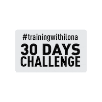 30 Days Challenge Sticker by Fitclubfinland
