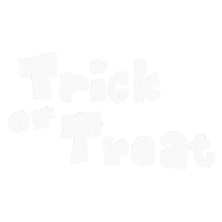 Trick Or Treat Halloween Sticker