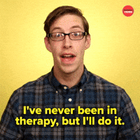 Never been to therapy