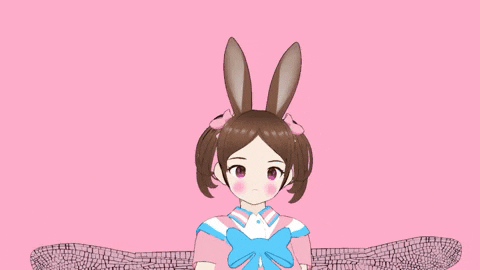 Girl Bunny GIF