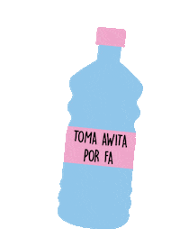 Water Agua Sticker