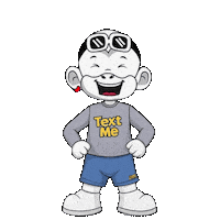 Message Me Sticker by Zhot Shop