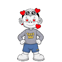 Message Me Sticker by Zhot Shop