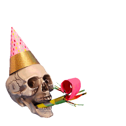 Celebrate Happy Birthday Sticker by Headexplodie