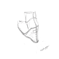 freddelabretoniere boots espadrilles ankle boots fred de la bretoniere Sticker