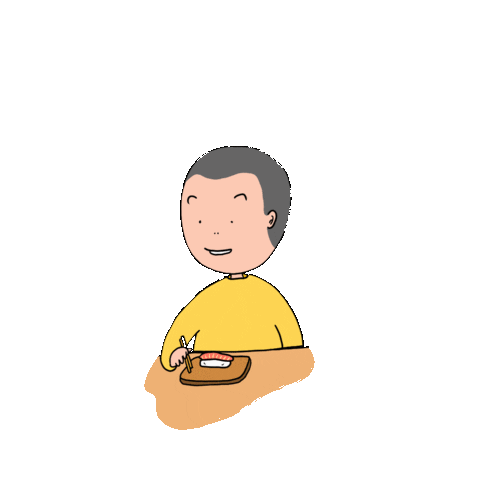 tokoracil sushi srimulat Sticker