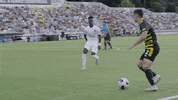 PittsburghRiverhoundsSC whiff riverhounds danny griffin GIF
