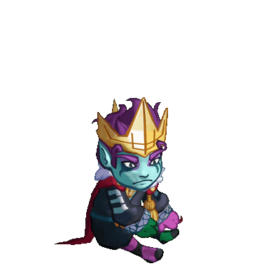 Bored King Sticker by KONAMI