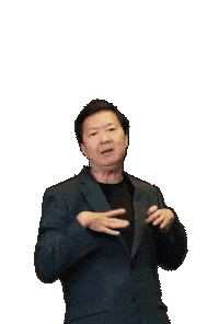 Scared Ken Jeong Sticker by Reality Club FOX