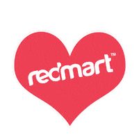 heart love Sticker by RedMart