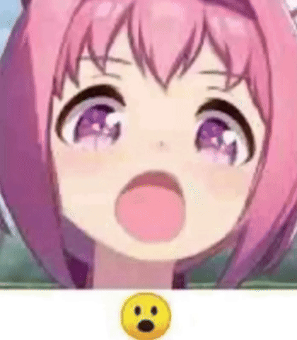 Shocked Anime Girl GIF
