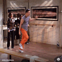 season 7 dancing GIF by Will & Grace