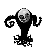 Creepy Sticker