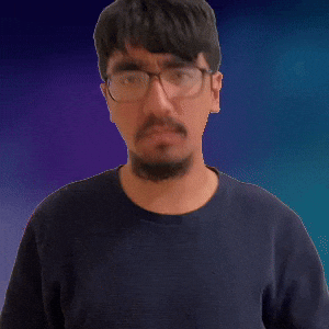 Finger up, but triumphant