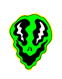 Big Beat Space Sticker by Big Beat Records