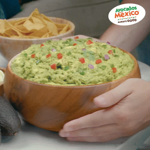 Celebration Confetti GIF by Avocados From Mexico