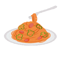 Spaghetti Neapolitan Sticker