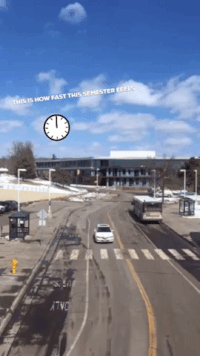car time GIF by Kathryn A. Martin Library